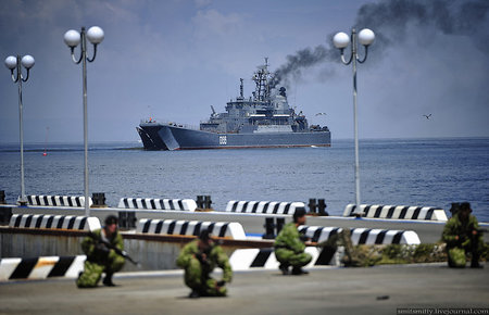 Большой десантный корабль «Ослябя» послужит еще пять лет после ремонта