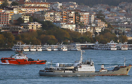 Корабль-разведчик «Лиман» затонул у берегов Турции