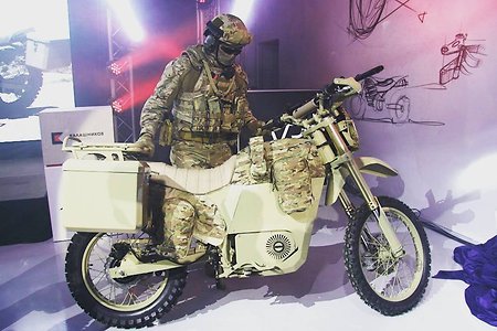 Военные получат электромотоциклы «Иж» весной