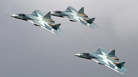 Четыре Су-57 прошли боевое крещение