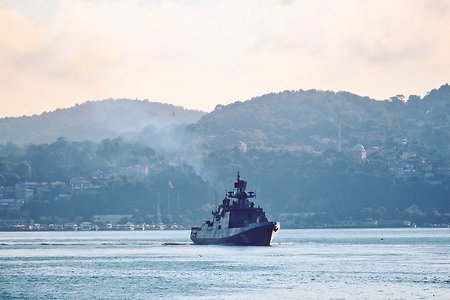 Российский фрегат составил «портрет» АПЛ типа «Огайо»