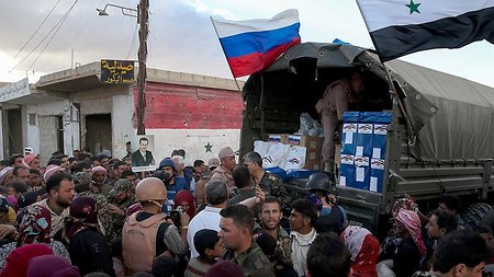 Всего Россия доставила в Сирию 3286 тонн гуманитарных грузов