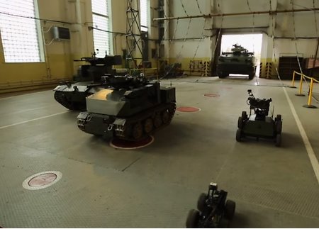 Боевой комплекс «Кунгас» включил в себя пять роботов