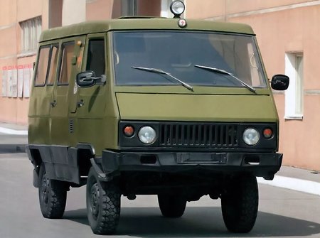 На УАЗе создавался «автовагон» для военных