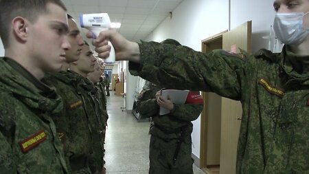 Эпидобстановка в российской армии нормальная