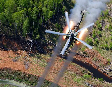 Боевые вертолёты смогут стрелять дронами-«камикадзе»