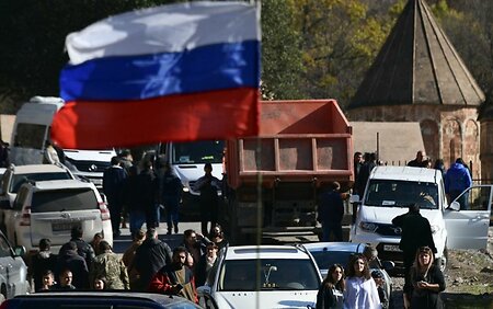 Российские миротворцы разместились в Карабахе