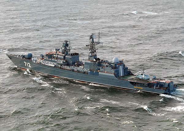 Сторожевой корабль «Неустрашимый» на Балтике. Фото: Mike Banzhaf
