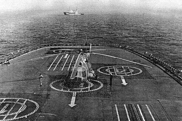 Траление Суэцкого канала в 1974