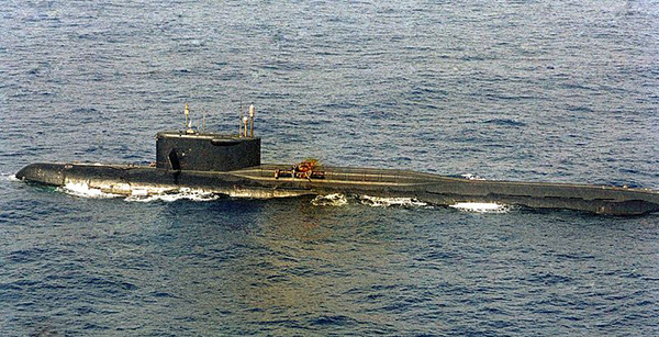 Подводный крейсер проекта 667А «Навага» 