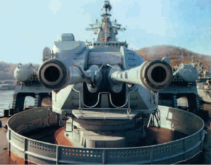 АК-130 на крейсере проекта 1164