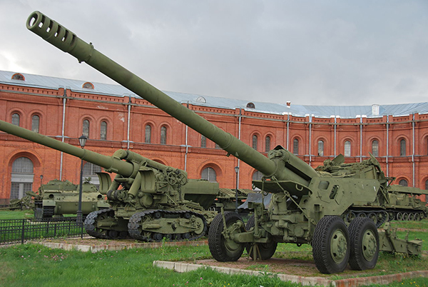 «Гиацинт-Б» в Артиллерийском музее Санкт-Петербурга